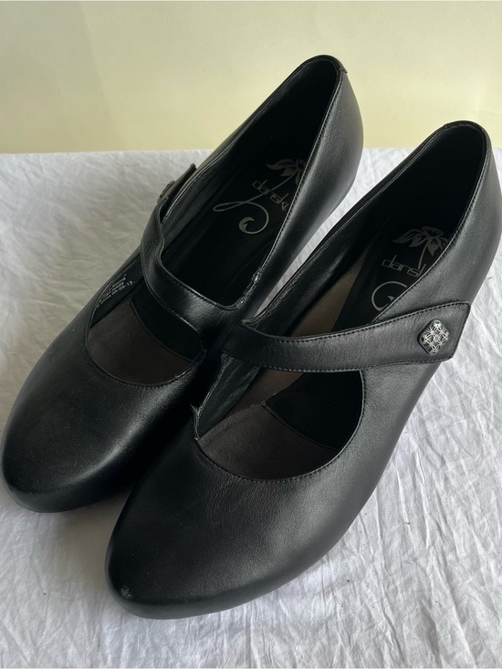 Dansko Shoes - Dansko Mary Jane Heels Sz 42 Women’s Black Comfort Shoes